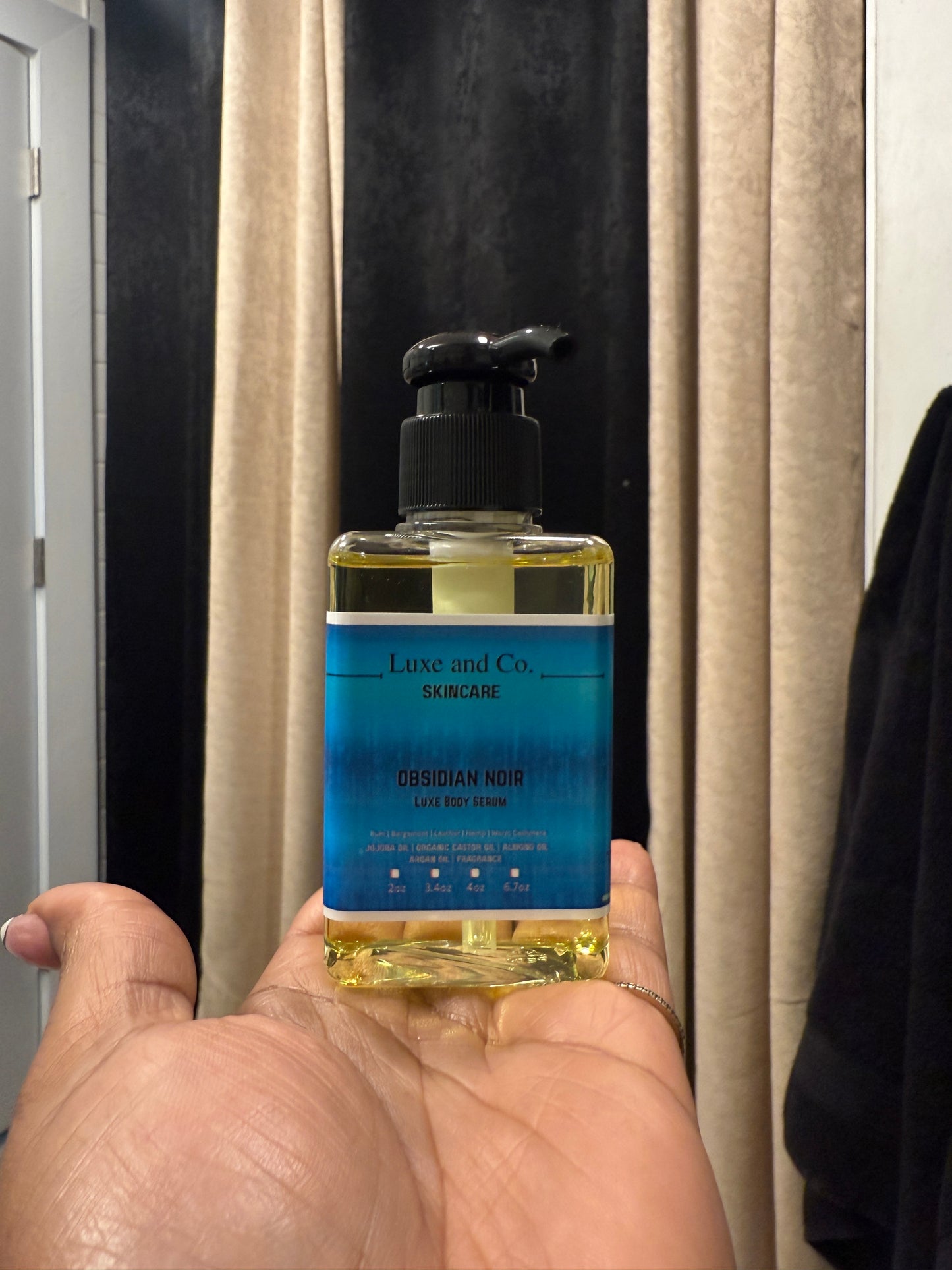 Obsidian Noir Luxe Body Serum