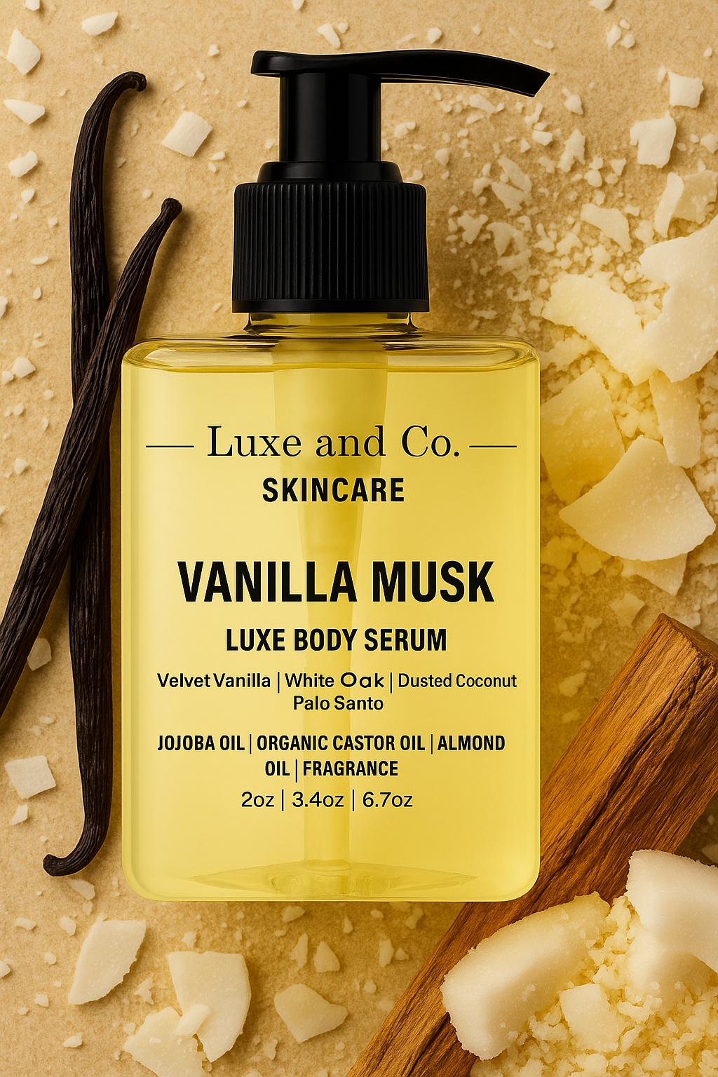 Men’s Beard & Body Serum Flight – Full 4-Piece Bundle