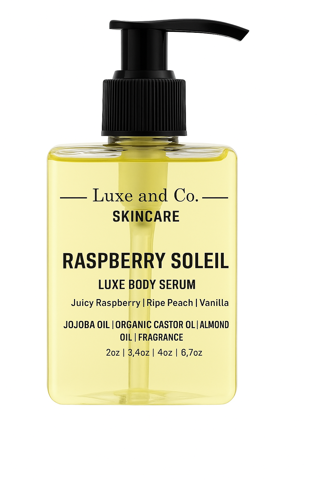 Raspberry Soleil Luxe Body Serum