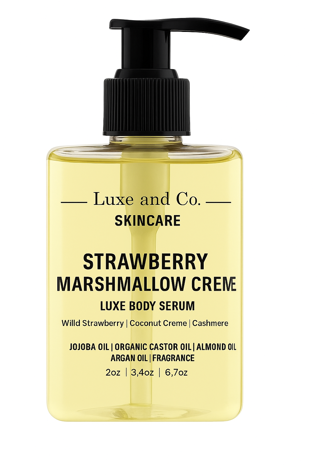 Strawberry Marshmallow Creme Luxe Body Serum