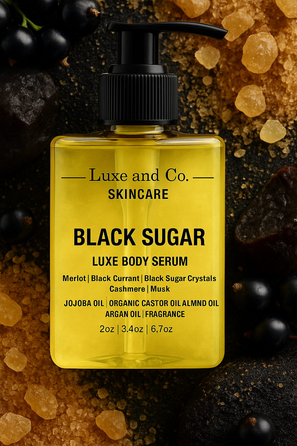 Black Sugar Luxe Body Serum