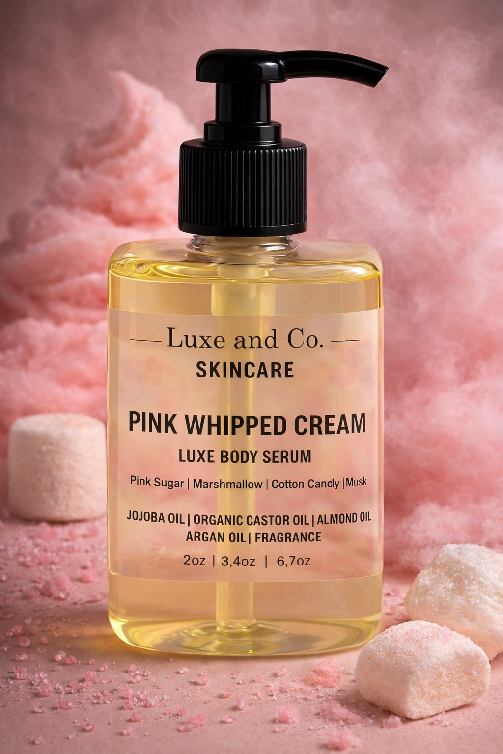Pink Whipped Cream Luxe Body Serum