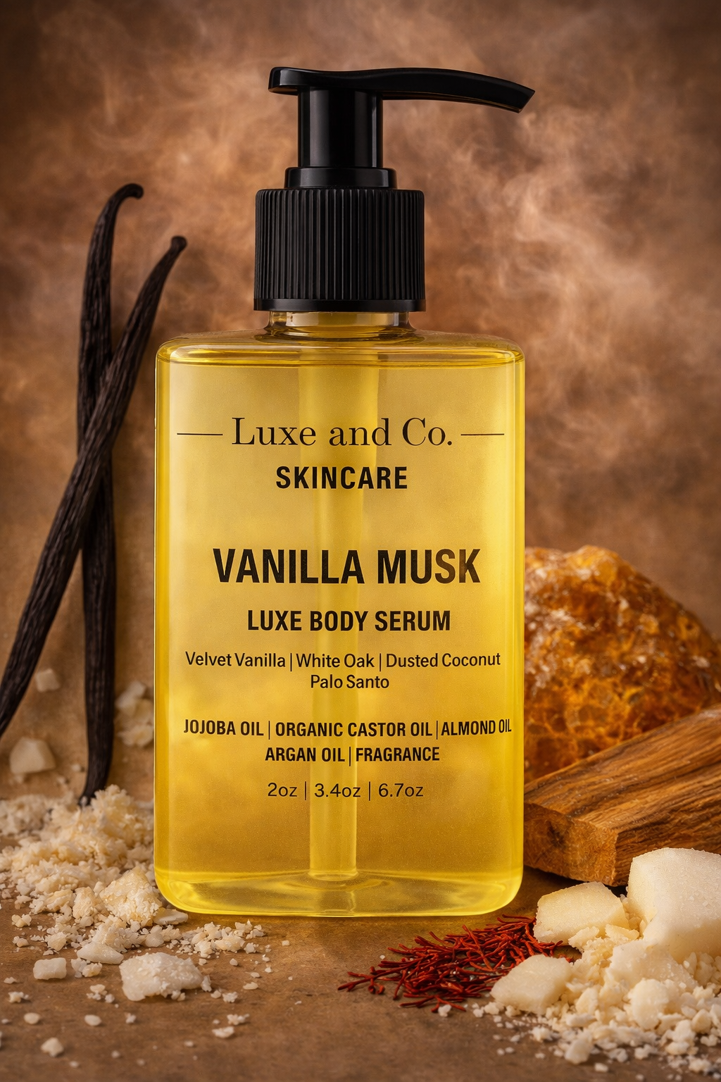 Vanilla Musk Luxe Body Serum