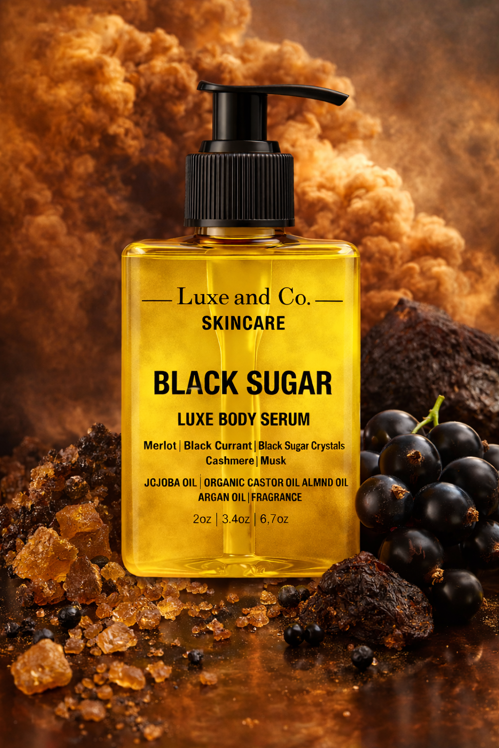 Black Sugar Luxe Body Serum