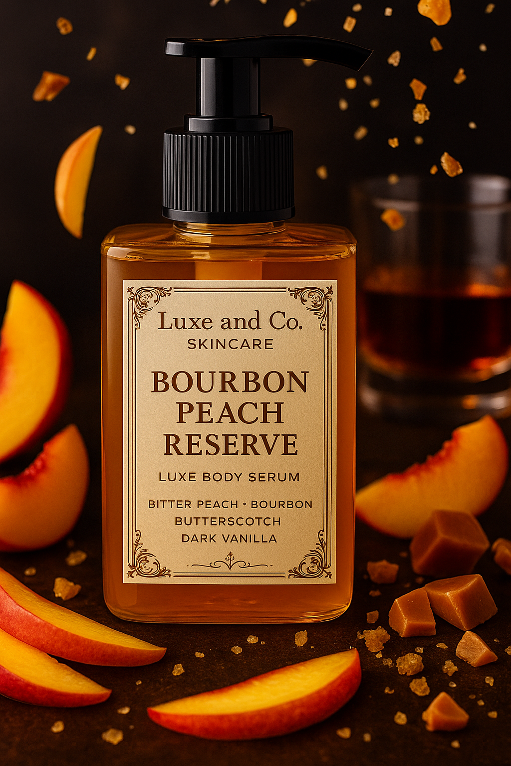 Bourbon Peach Reserve Luxe Body Serum