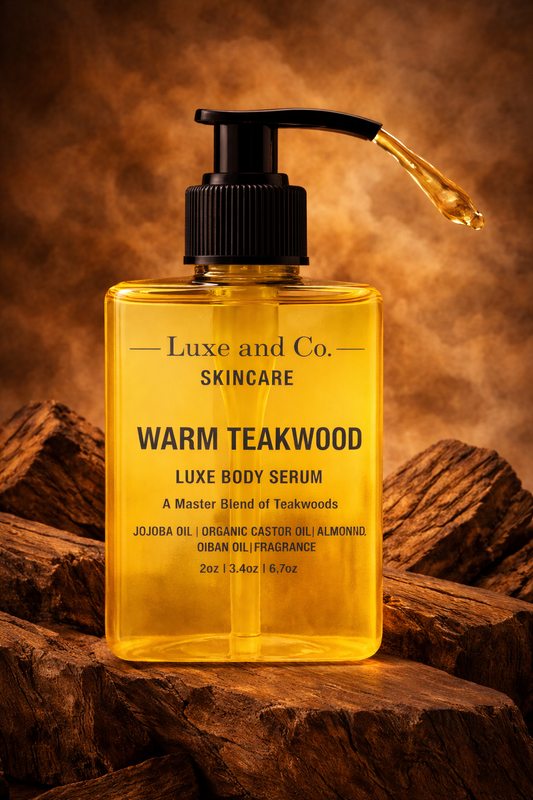 Warm Teakwood Luxe Body Serum
