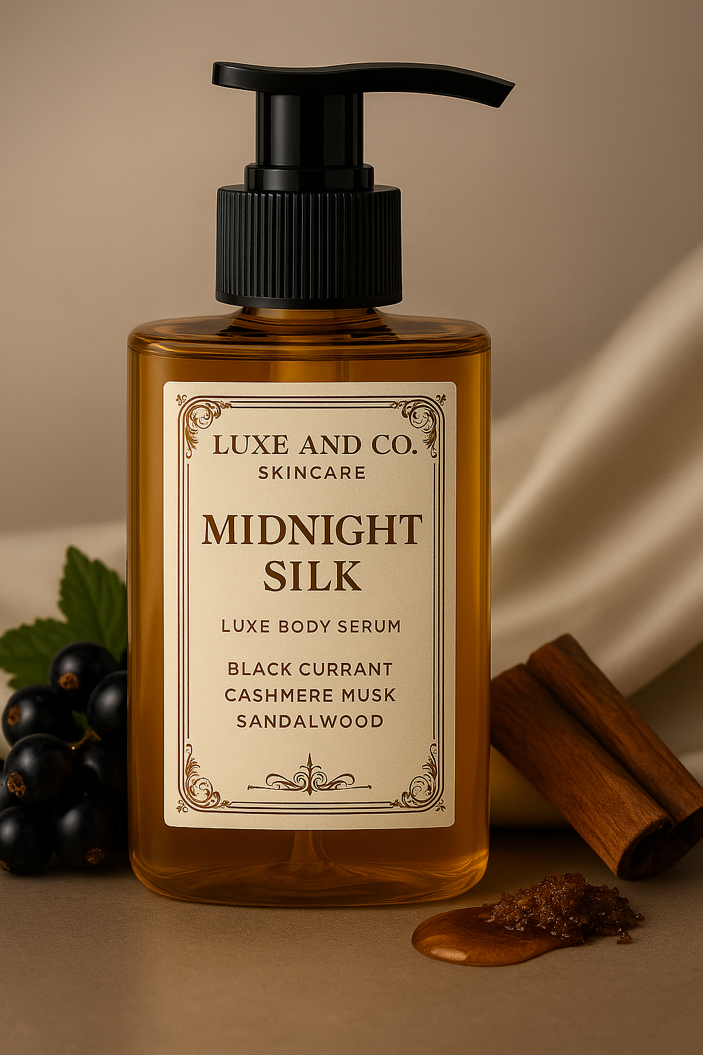 Midnight Silk Luxe Body Serum