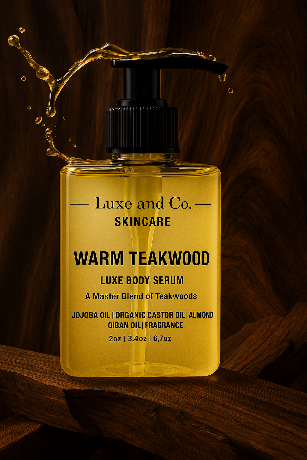 Men’s Beard & Body Serum Flight – Full 4-Piece Bundle