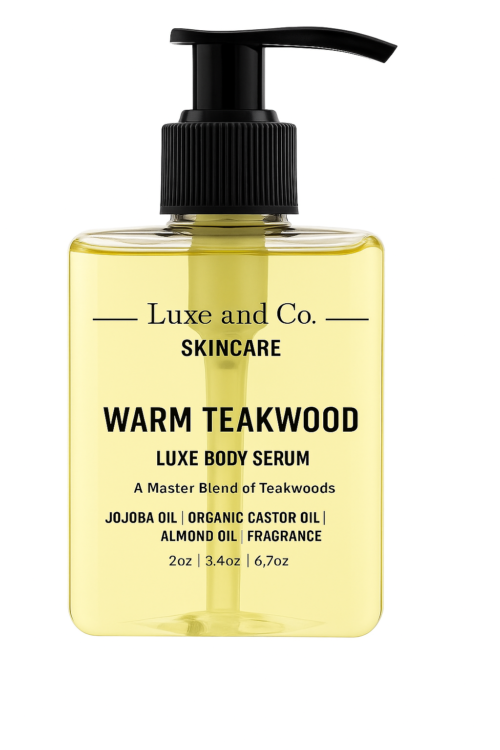 Warm Teakwood Luxe Body Serum