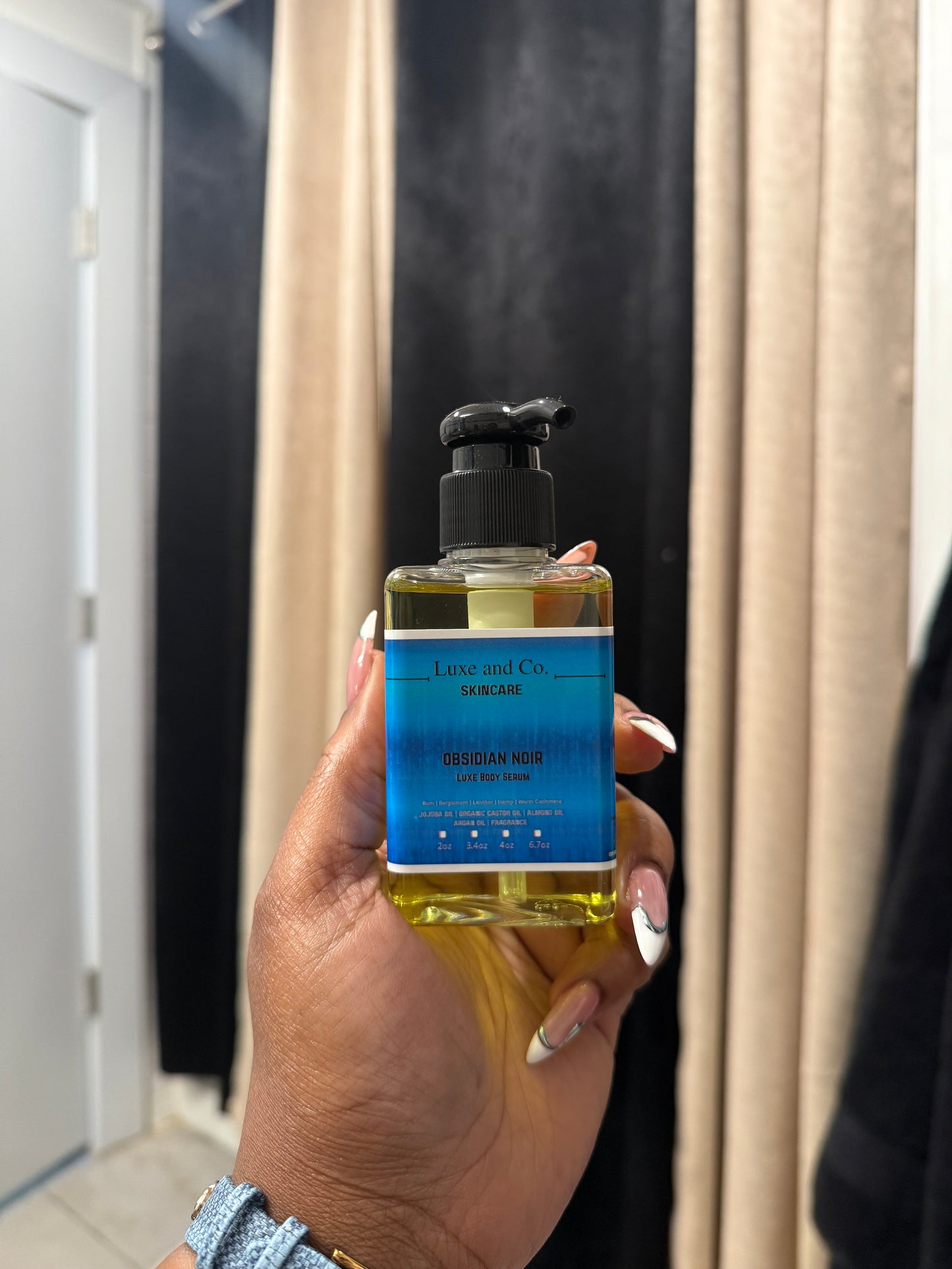 Obsidian Noir Luxe Body Serum