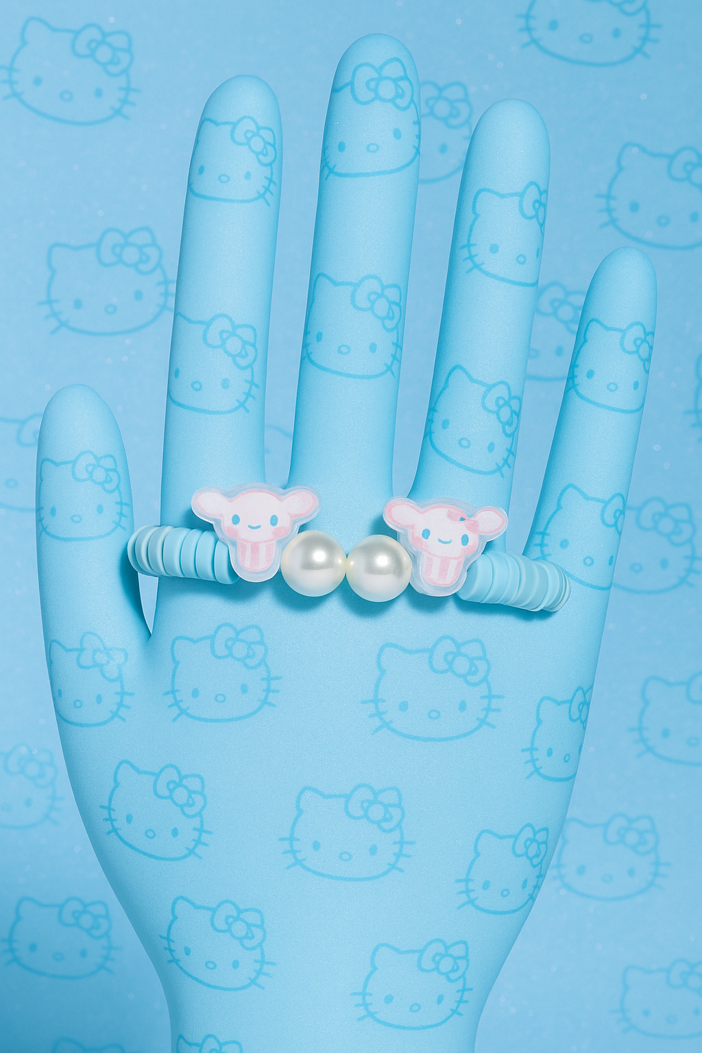 CinnamonRoll Blast Ring 💫💕🤍💙