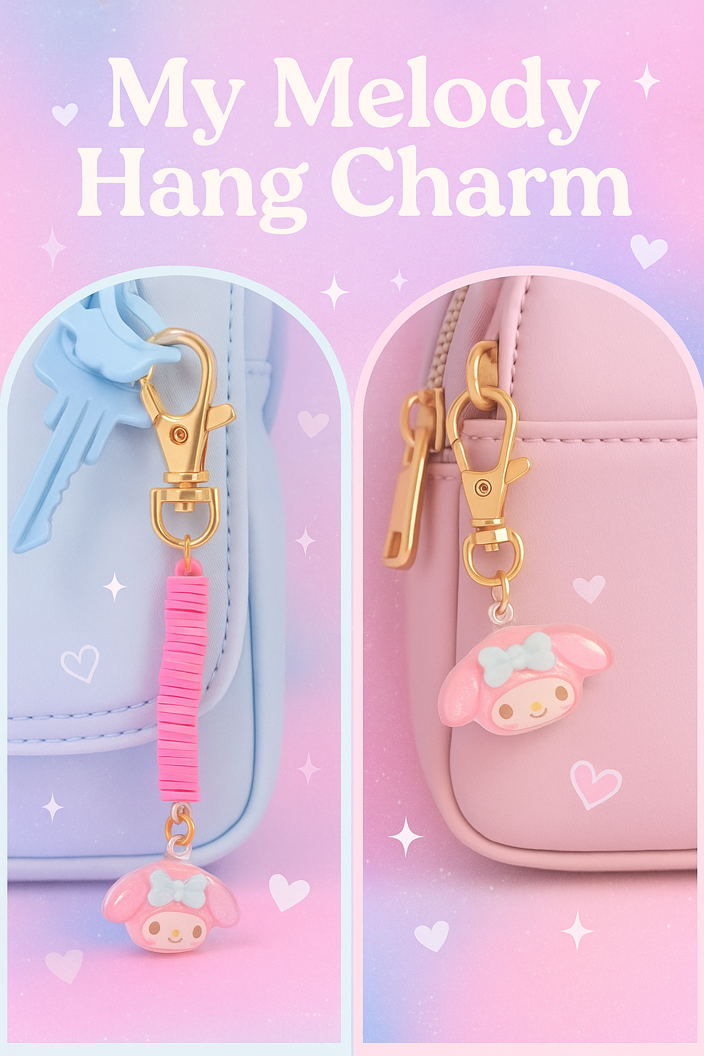 ✨💕My Melody Cutie Charm Keychain💕✨