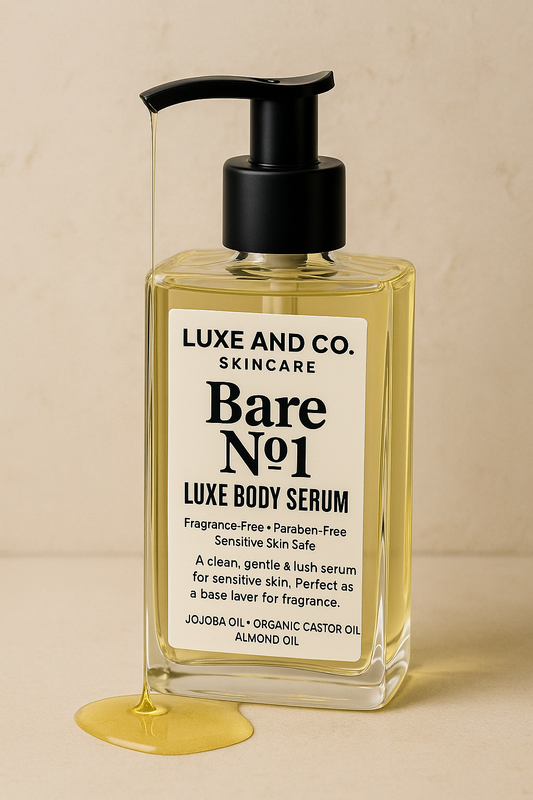 Bare Nº1 Luxe Body Serum  -  FRAGRANCE FREE - For Extremely Sensitive Skin